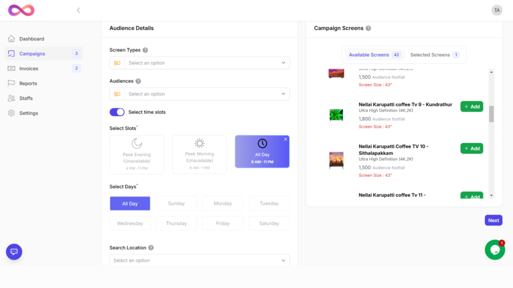 Upload Content & Distribute Across Screens
